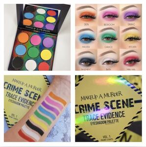 Makeup a murder Vol 1 Crime Scene Trace Evidence メイクアップアマーダー アイシャドウパレット