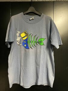 90'S FISHBONE Tシャツ　ヴィンテージ　サイズL 当時物　バンドTシャツ　フィッシュボーン GILDANタグ　