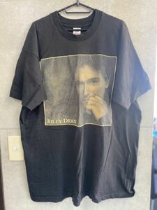 90'S BILLY DEAN Tシャツ　ヴィンテージ　USA製　当時物　サイズXL ブラック　シングルステッチ　フルーツタグ　バンドTシャツ