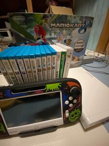 Wii U すぐに遊べる マリオカート8 セット シロ
