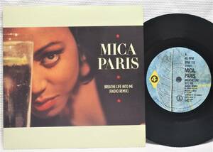 Mica Paris / Breathe Life Into Me☆UK盤7インチ 