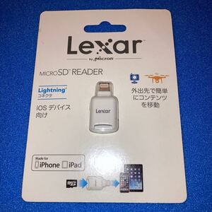 LEXAR microSDリーダー未使用
