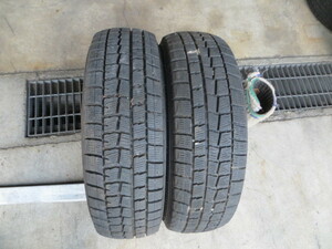 T2011-56　スタッドレスタイヤ　ダンロップ　WINTER MAXX WM01　175/65R14　2019年　2本セット　個人宅発送不可商品