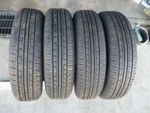 T2011-91　ラジアルタイヤ　ヨコハマ　ECOS ES31　155/80R13　2019-20年　4本セット_画像1