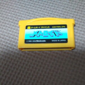 GBA ソフト ゲームボーイアドバンス メトロイド
