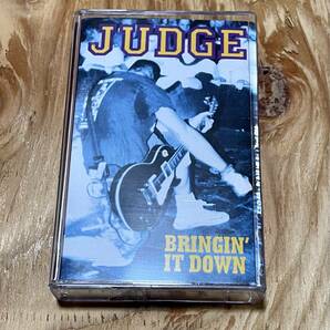 JUDGE "BRINGIN' IT DOWN"　ジャッジ　カセットテープ