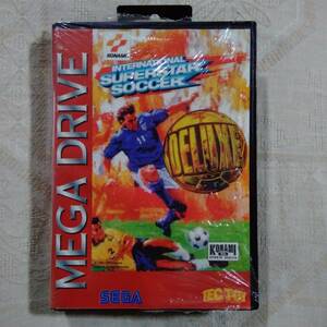 ジャンク品/海外/南米/SEGAメガドライブInternational Superstar Soccer Deluxe Tec Toy