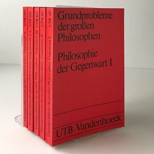 Grundprobleme der grossen Philosophen : Philosophie der Gegenwart 1-5 Josef Speck　ドイツ語