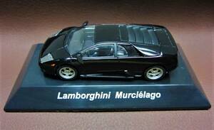 CM's☆スーパーカー・コレクション・ザ・1st☆ランボルギーニpart.1 A版☆1.Lamborghini Murcielago ブラック☆1/64
