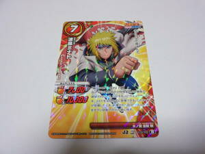 波風ミナト　J2 R/ミラバト ミラクルバトルカードダス ナルト カード NARUTO-ナルト-疾風伝 四代目火影