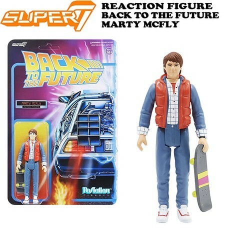 SUPER 7 REACTION FIGURE BACK TO THE FUTURE 【MARTY MCFLY】