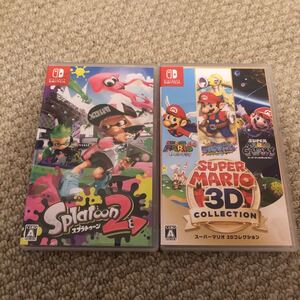 スプラトゥーン2中古、スーパーマリオ3Dコレクション中古