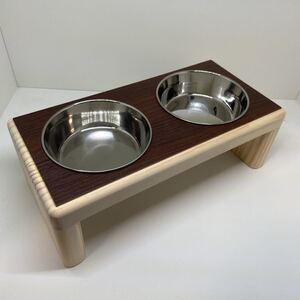 【犬・猫用】エサ入れ・エサ受け・フードテーブル・フードボウル281