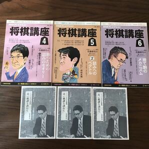 NHKテレビテキスト　将棋講座　2015年4月、5月、6月　佐藤康光の勝つための詰みのセオリー　別冊付録　石田和雄　古い棋譜を訪ねて