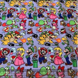 マリオ シーチング ポリエステル綿生地 90X145CM