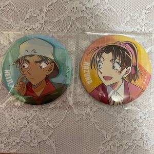 名探偵コナン 服部平次&遠山和葉 缶バッジセット