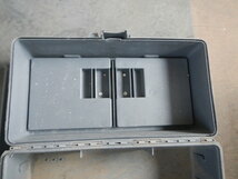 パーツトップボックス　DENSAN　工具箱（プラスチック製）　グレー　デンサン　電気_画像8