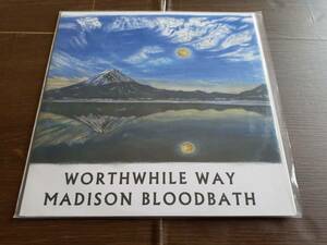 L3188◆10inch / Worthwhile Way ＜split＞ Madison Bloodbath / The Moon In The Darkness