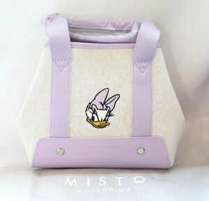 Неиспользованный тег ANTEPRIMA MISTO Disney Daisy Mini Tote Lavender Shoulder Bag Hand 2111-K0014 MT Oh, Anteprima, Bag, Bag