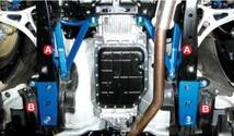 CUSCO クスコ パワーブレース リヤメンバーサイド レガシィツーリングワゴン BR9 4WD 2500ccT 2009.5～2014.10 687-492-RS_画像3