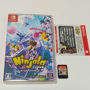 NSW ニンジャラ ゲームカードパッケージ
