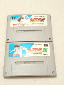 SFC スーパーファミコンソフト キャプテン翼Ⅲ Ⅴ