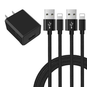 2ポートUSB充電器*1個+USB Type Cケーブル2本