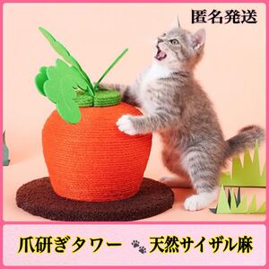 キャットタワー キャットタワー 爪研ぎ 猫用品 にんじん かわいい 爪とぎ