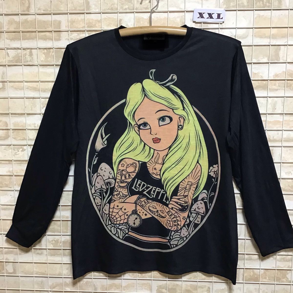 お手頃 激レア未使用90年代アリスインワンダーランド白うさぎtシャツ