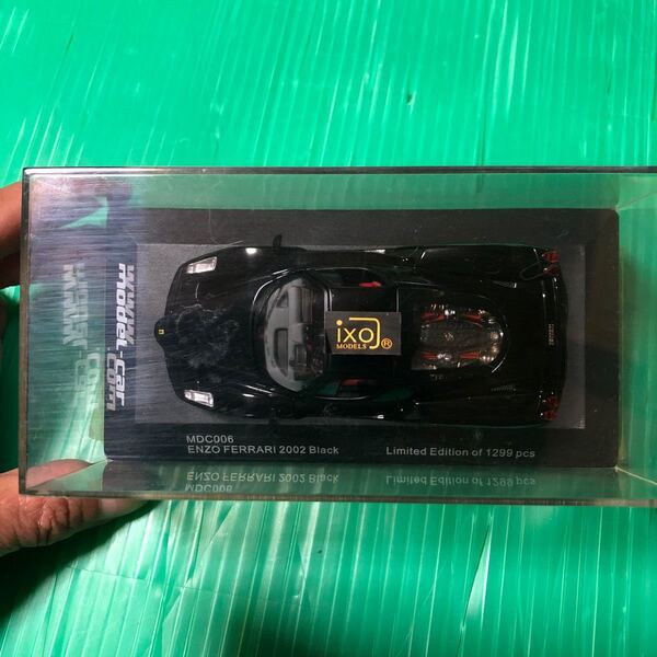 ixo 1/43 Ferrari ENZO 2002 Black