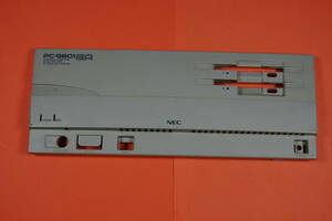 NEC PC9801BA 3.5インチ2FDDタイプ フロントパネル （フロントマスク？） 現状渡し 中古 ジャンク扱いにて 
