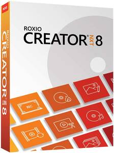  domestic sending * new goods prompt decision! Roxio Creator NXT 8 regular version separate Japanese product guide attaching rokisi ok lie-ta-