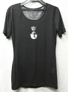 Yohji Yamamoto : ton cell material pearl T-shirt 2 ( pearl jewelry Yohji Yamamoto Femme TENCEL Pearl Jewelry Tee 2