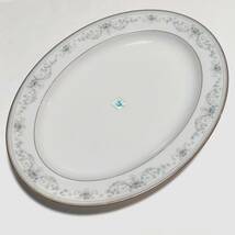 ノリタケ 大皿 約407×308㎜ Noritake 2600 NOBLE 洋食器 洋皿 楕円形 【2905】_画像1