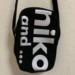 ウエストポーチ ウエストバッグ ショルダーバッグ ニコアンド nico and ... 黒 ブラック
