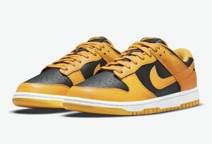 【新品箱付き】 21AW 22 新作 新品 NIKE ナイキ DUNK LOW IOWA CHAMPIONSHIP GOLDENROD ダンク スニーカー 靴 くつ 27cm 即決早い者勝ち