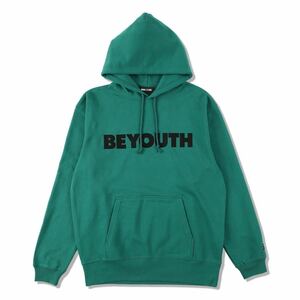 【新品タグ付き】 21AW 22 新品 WIND AND SEA ウィンダンシー BE YOUTH HOODIE フーディー パーカー スウェット GREEN グリーン 緑色