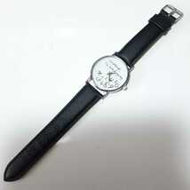 新品　腕時計　カジュアル　スポーツ　Swatch　黒 文字盤白　3_画像7