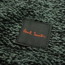 B9769b 新品 正規品★Paul Smith ポールスミス POP★M チャコール クルーネック 秋冬 ブークレ ニットテイスト セーター メンズ Q1_画像8