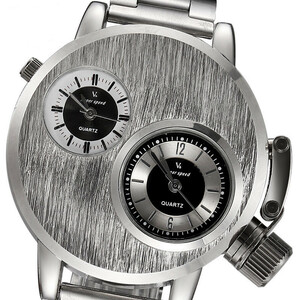 【新品・送料無料】V6 腕時計 デュアルフェイス ディーゼル タグホイヤー 高級 メンズ 海外限定 クォーツ プレゼント 贈り物 日本未入荷 