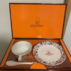 【SNOOPY】スヌーピー ティーカップセット ティースプーン付き