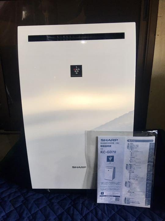 SHARP KC-GD70-W 除加湿空気清浄機 プラズマクラスター SHARP KC-GD70-W 除加湿空気清浄機 プラズマクラスター 空気清浄器 冷暖房/空調 家電・スマホ・カメラ 買い新作