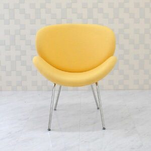 オレンジスライスチェア ピエールポーリン イエロー 椅子 いす イス ファブリック仕様 デザイナーズ家具 リプロダクト パーソナルチェア