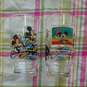 レトロ食器 ミッキーファンタグラス 2個組