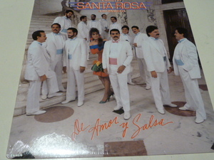 未開封★SANTA ROSA 「DE AMOR Y SALSA」★シュリンク付★USA盤