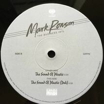 12inch MARK RONSON THE BUSINESS LNTL / THE SOUND OF PLASTIC_画像8