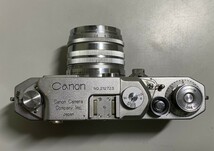 #名機【希少機 キャノン Canon ⅣSb改？ レンジファインダー方式 フイルムカメラ レンズF:1.8=50mm付 スクリューマウント 現状品】L11433_画像5