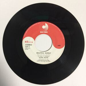 EPレコード DANIEL BOONE A面-BEAUTIFUL SUNDAY B面-SLEEPY HEAD リーフ無レコードのみ
