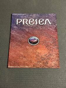 日産 プレセア R10型 カタログ 1990年 PRESEA