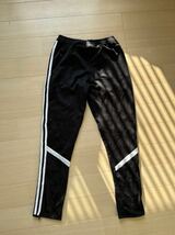 SALE★A adidas トレーニングパンツ　黒_画像3